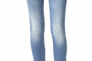 ANINE BING Skinny Two Zip Jeans