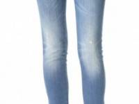 ANINE BING Skinny Two Zip Jeans