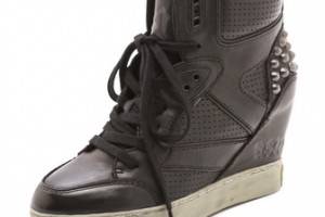 Ash Billie Metallic Wedge Sneakers