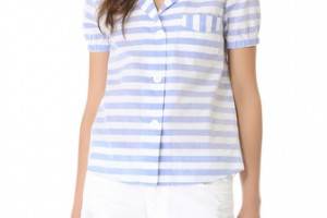 Band of Outsiders Awning Stripe Shirt