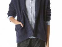 Band of Outsiders Cash Cable Knit Cardigan