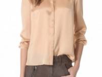 Band of Outsiders Pleated Blouse