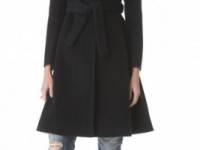 Band of Outsiders Soft Coat with Belt