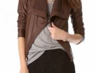 BB Dakota Jasper Drape Front Jacket