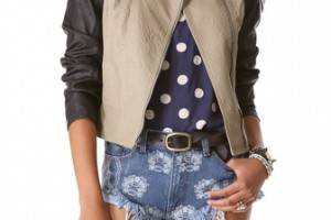 BB Dakota Kat Faux Leather Jacket