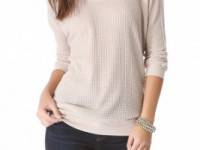 Bella Luxx Waffle Dolman Sweater