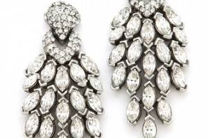 Ben-Amun Crystal Statement Earrings