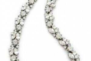 Ben-Amun Crystal Wreath Necklace