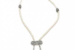 Ben-Amun Long Crystal Drop Necklace