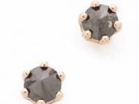 blanca monros gomez Little Black Diamond Stud Earrings