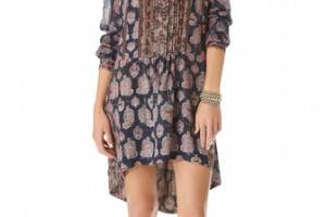 Burning Torch Florentine Tunic Dress