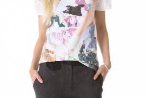 Carven Print Jersey Tee