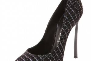 Casadei Black Matrix Pumps