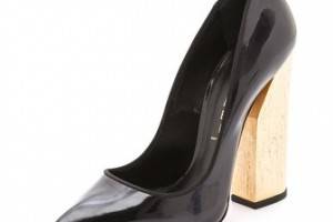 Casadei Wooden Heel Pumps