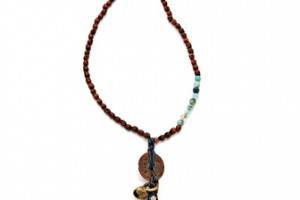 Chan Luu Beaded Lariat Necklace