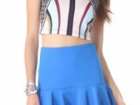 Clover Canyon Lotus Temple Crop Top