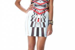 Clover Canyon Metro Station Pencil Dress