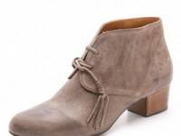 Coclico Shoes Kaelen Lace Up Booties on Low Heel
