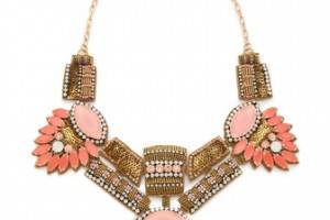 Deepa Gurnani Stone Statement Necklace