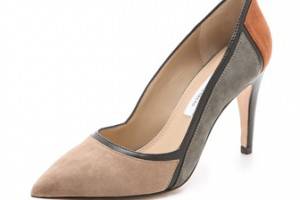 Diane von Furstenberg Aki Colorblock Pumps