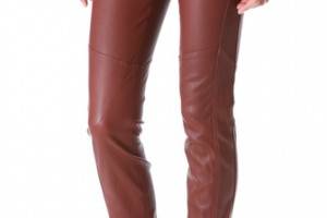 Diane von Furstenberg Liberty Leather Pants