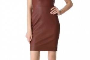 Diane von Furstenberg Teala Leather Dress