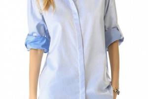 DKNY Long Sleeve Button Down