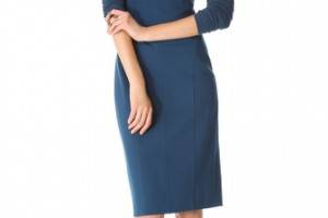 DKNY Modern Long Sleeve Dress