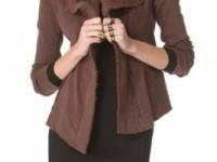 Donna Karan New York Jacket with Asymmetrical Zip