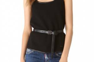 DSQUARED2 Belted Fleece Tank