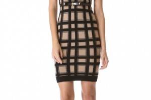 DSQUARED2 Short Sleeve Check Dress