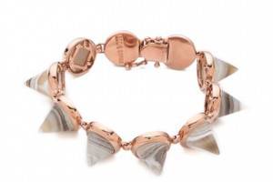 Eddie Borgo Gemstone Cone Bracelet