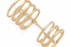 Elizabeth and James Berlin Multi Band Knuckle Ring