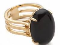 Elizabeth and James Berlin Oval Cabochon Ring