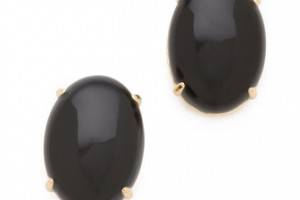 Elizabeth and James Berlin Oval Cabochon Stud Earrings