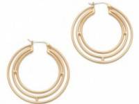 Elizabeth and James Berlin Triple Hoop Earrings