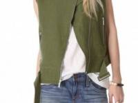 Elizabeth and James Tegan Biker Vest