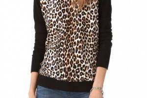 Equipment Roland Underground Leopard Sweater