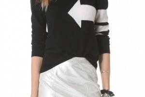 Equipment Shane Cashmere Sweater with Arrow
