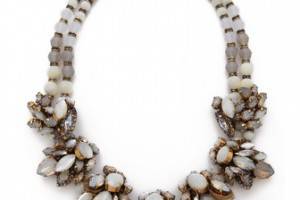 Erickson Beamon Whiter Shade of Pale Crystal Necklace