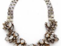 Erickson Beamon Whiter Shade of Pale Crystal Necklace