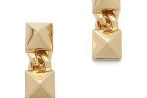 Fallon Jewelry Signature Pyramid Earrings