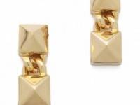 Fallon Jewelry Signature Pyramid Earrings