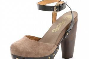 Flogg Darcie Chunky Suede Sandals