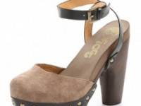 Flogg Darcie Chunky Suede Sandals
