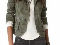 Free People Back Twill Jacket