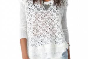 Free People Body Textured Pullover