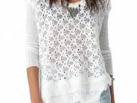 Free People Body Textured Pullover