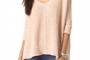 Free People Cozy Cat Pullover