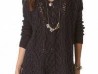 Free People Cross My Heart Pullover